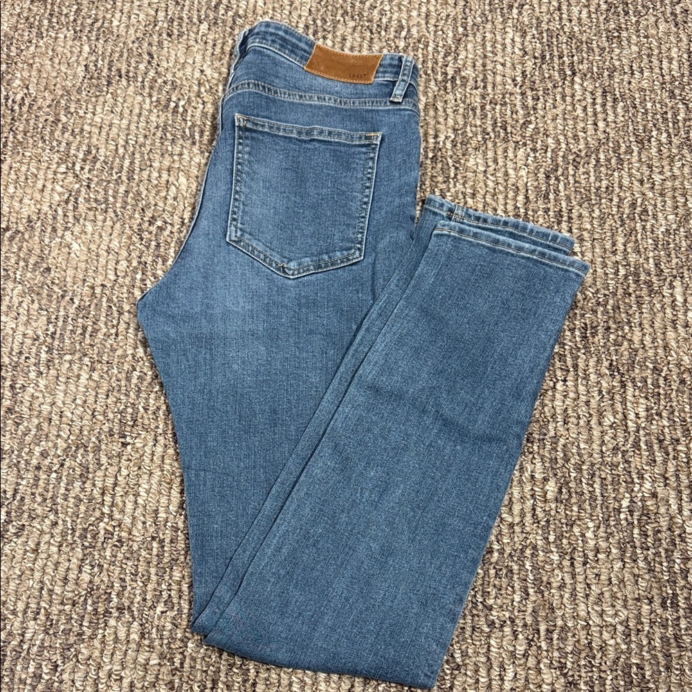 Women's Straight Leg Blue Jeans